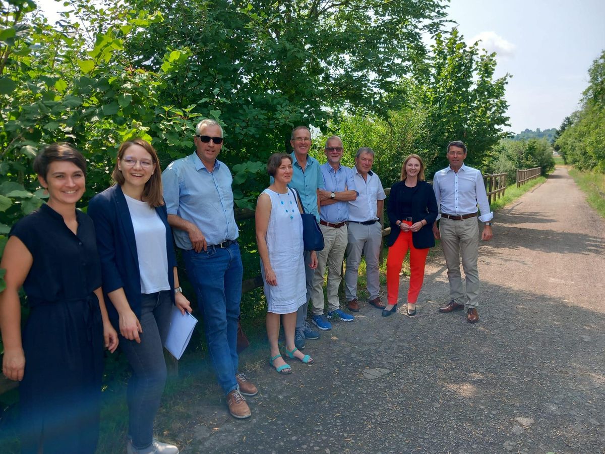 Sandra Boser MdL zu Besuch bei der Gemeinde Ettenheim und dem August