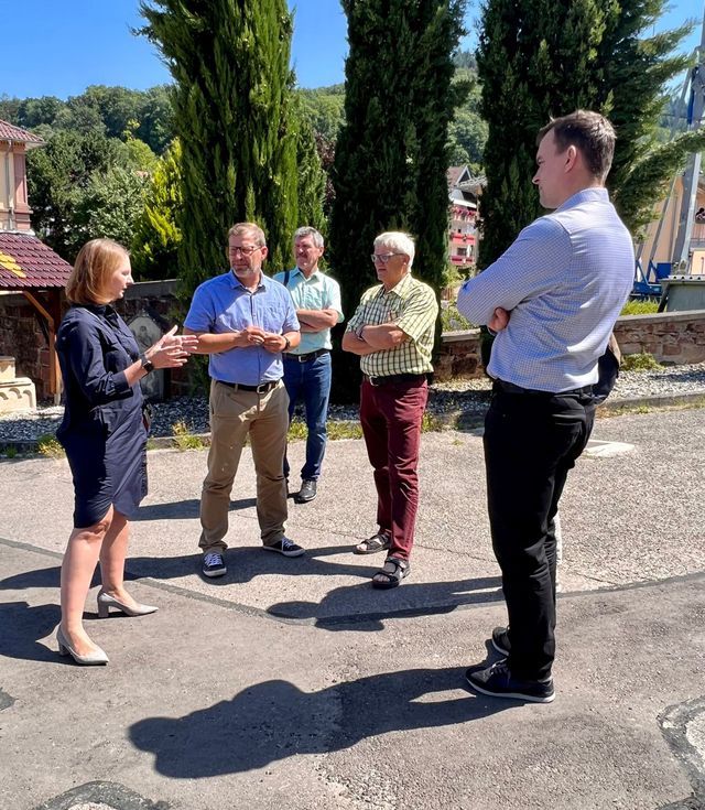 „Qualität im Kita-Bereich ist wichtig.“
Sandra Boser MdL besucht die Gemeinde Friesenheim und den Kita-Neubau im Kloster Heiligenzell