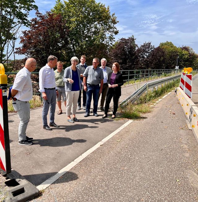 Sandra Boser MdL und Staatssekretärin Elke Zimmer tauschten sich in Friesenheim und Hugsweier zum Radwegausbau aus