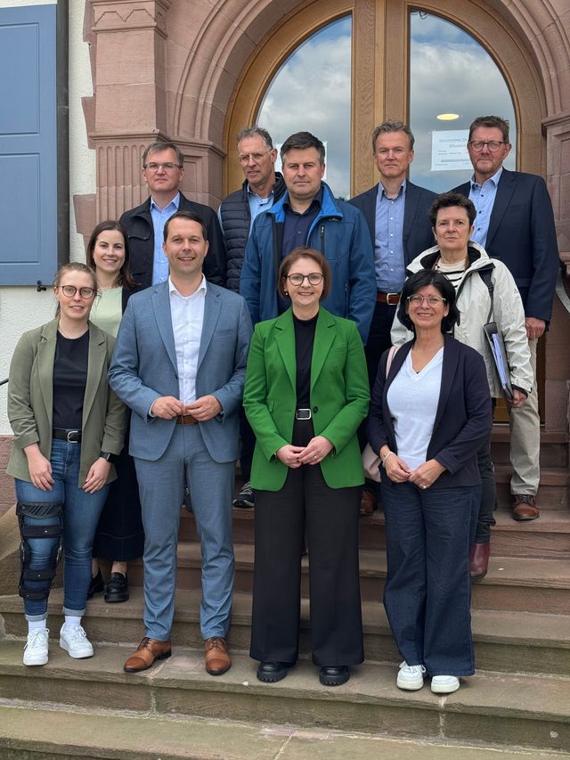 Sandra Boser MdL zu Besuch bei der Gemeinde Schwanau