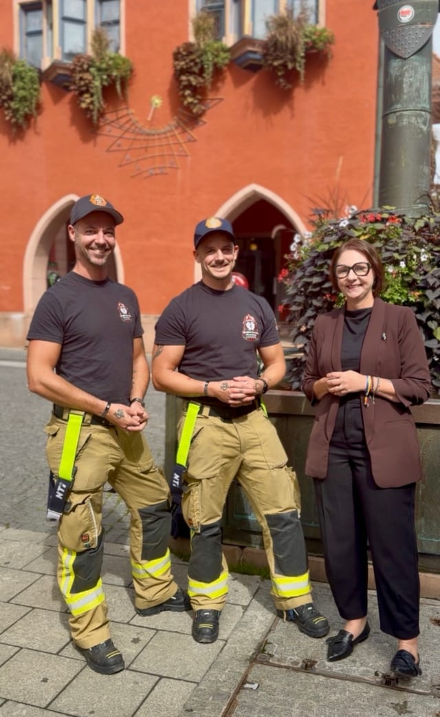 Landtagsabgeordnete Sandra Boser im Austausch mit „Broject for Life“ über mentale Gesundheit von Einsatzkräften