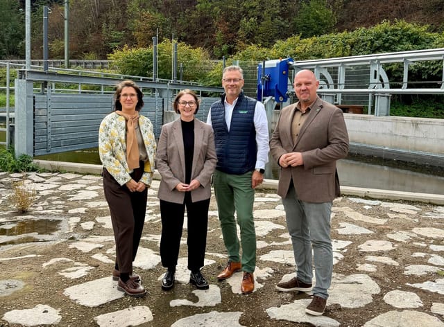 Landtagsabgeordnete Sandra Boser MdL informierte sich beim Besuch der Stadt Haslach über zukunftsorientierte Energiewirtschaft